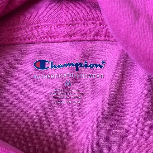+ CHAMPION + Velvet Hooded Sweatshirt - Picture 7 of 8